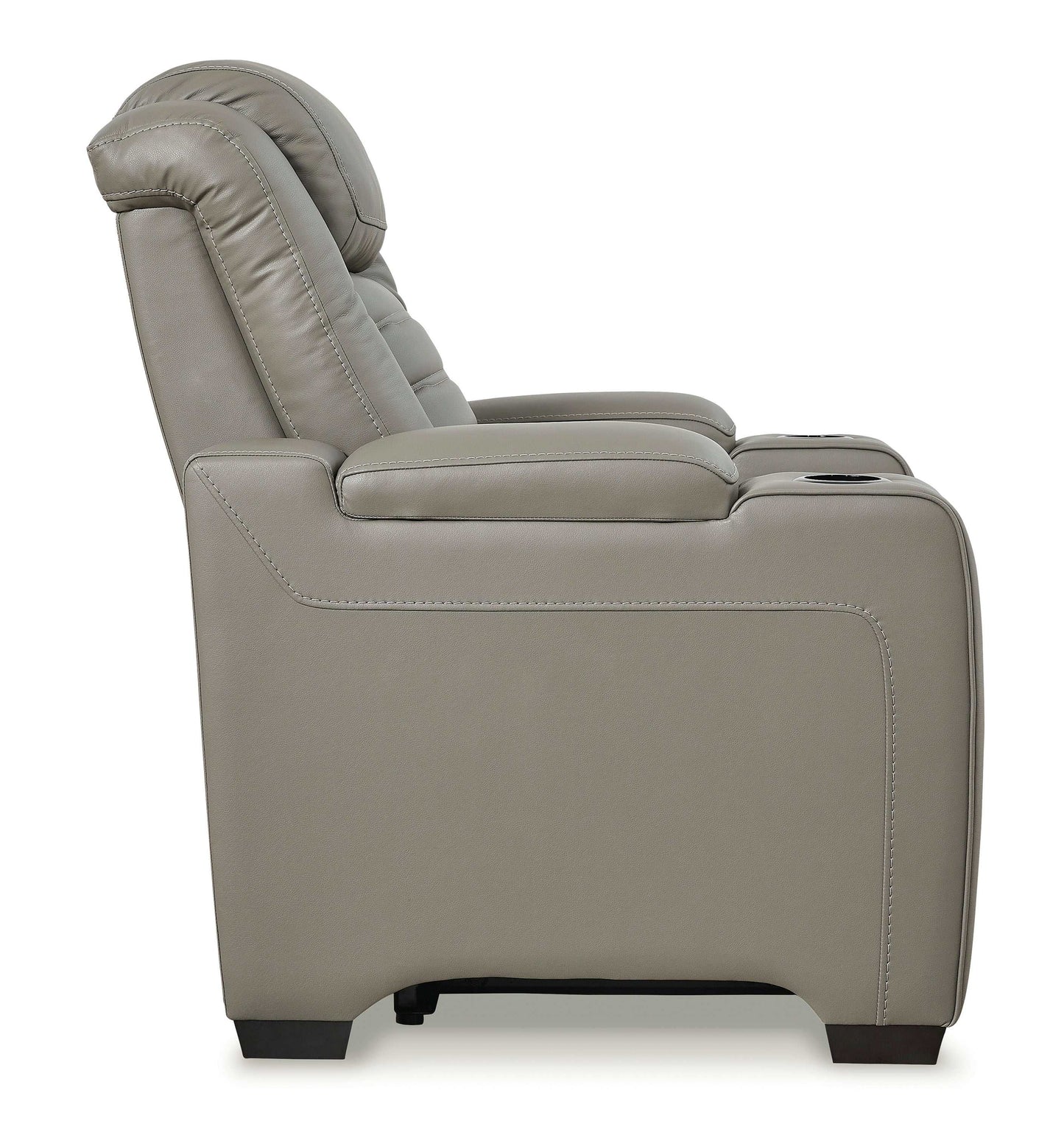 Backtrack Gray Power Recliner