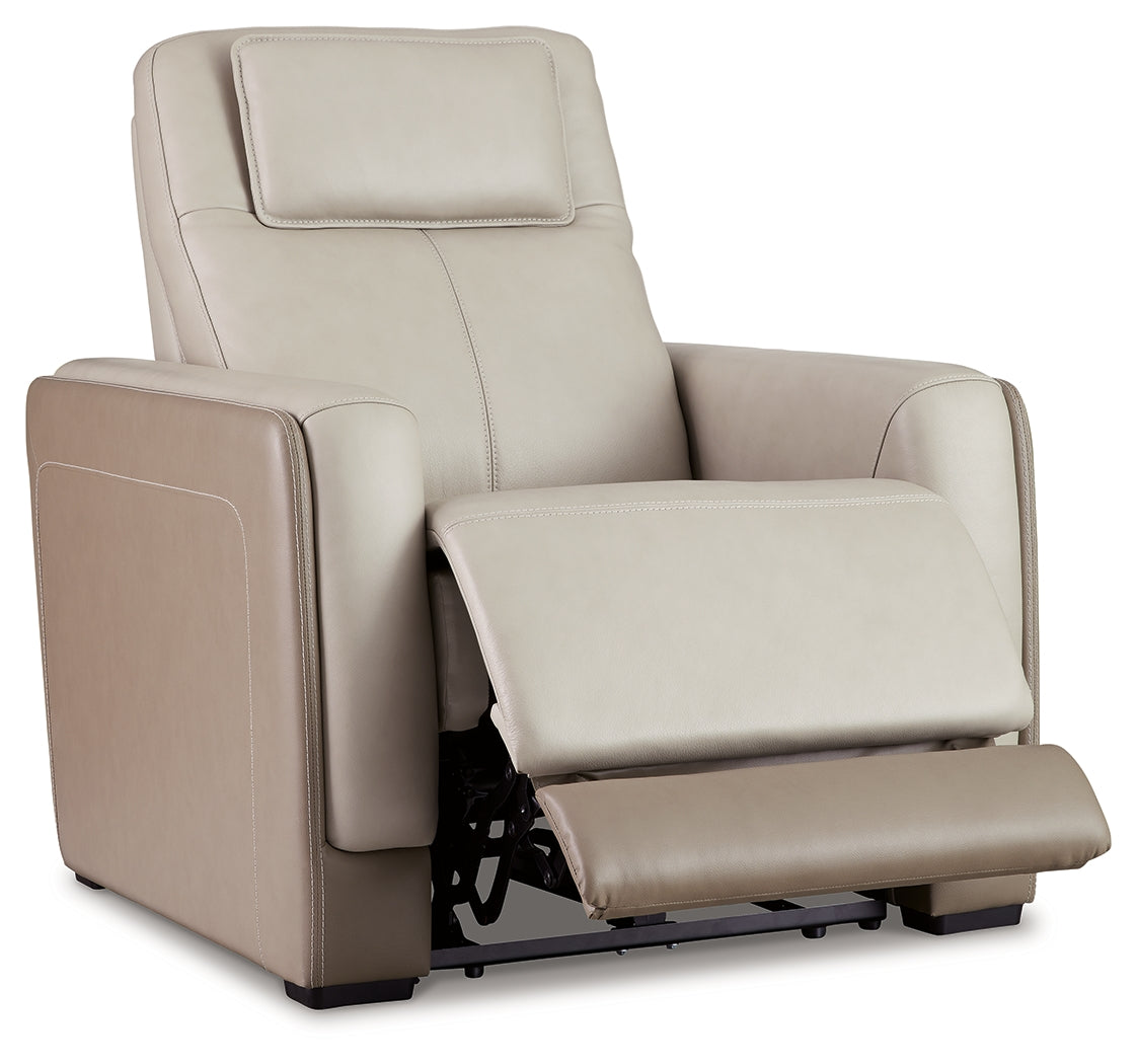 Battleville Almond Power Reclining Sofa, Loveseat and Recliner