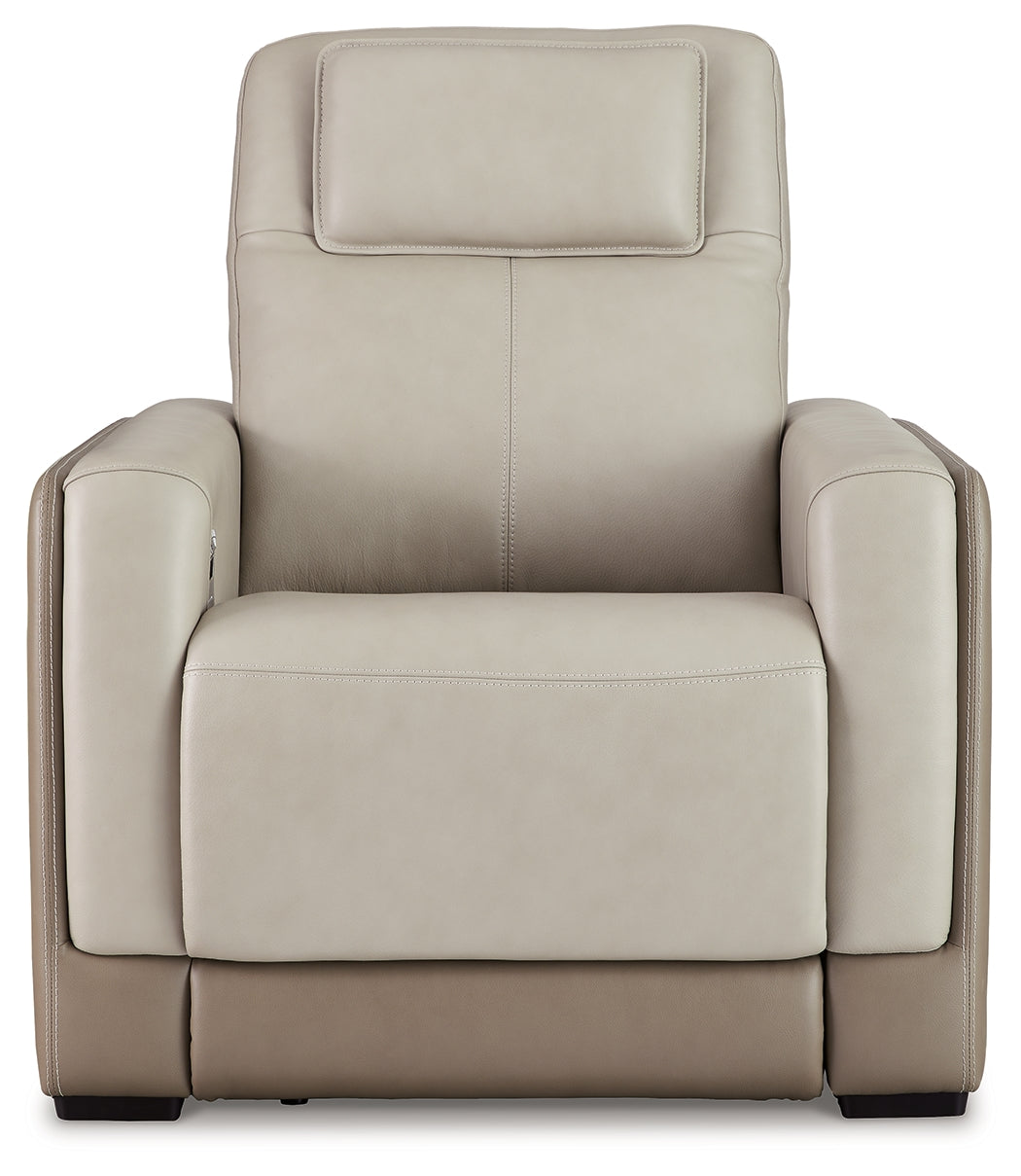 Battleville Almond Power Reclining Sofa, Loveseat and Recliner