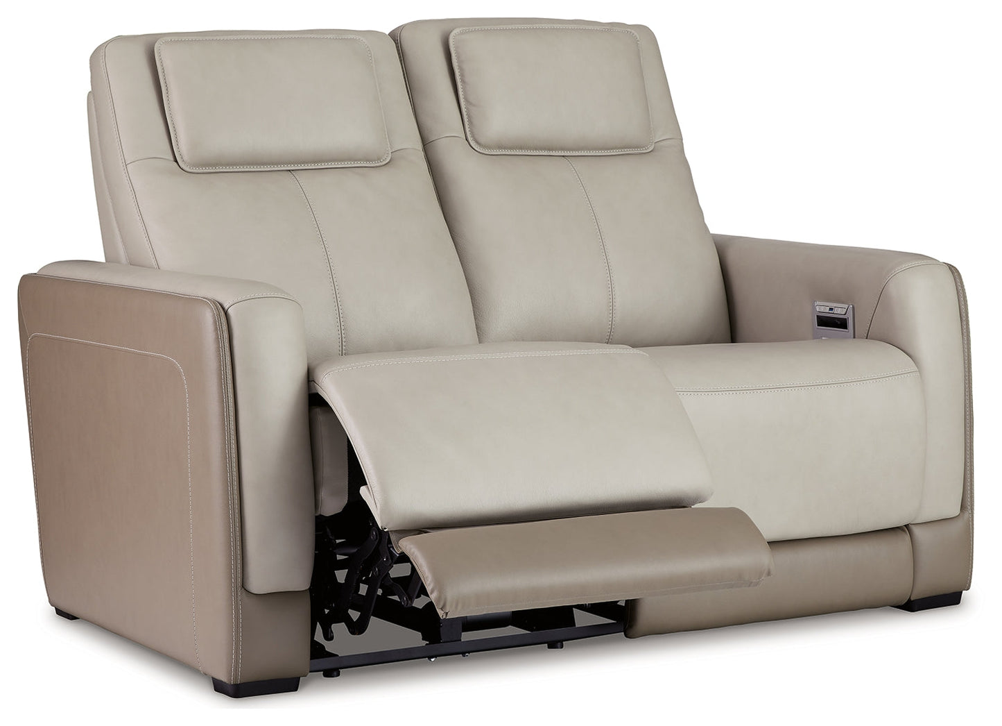 Battleville Almond Power Reclining Sofa, Loveseat and Recliner