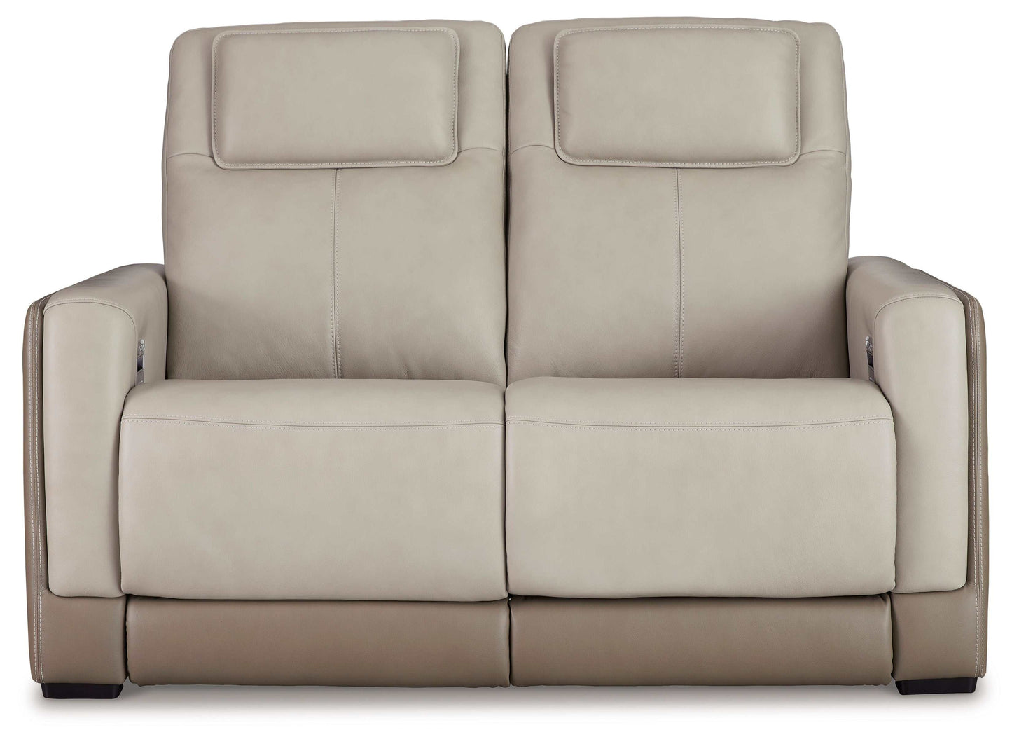 Battleville Almond Power Reclining Loveseat