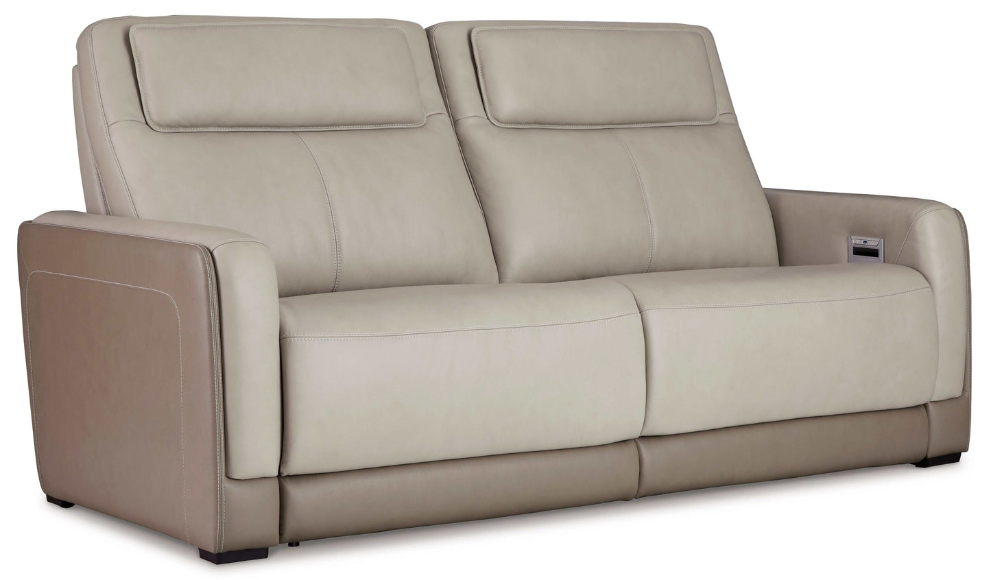 Battleville Almond Power Reclining Sofa