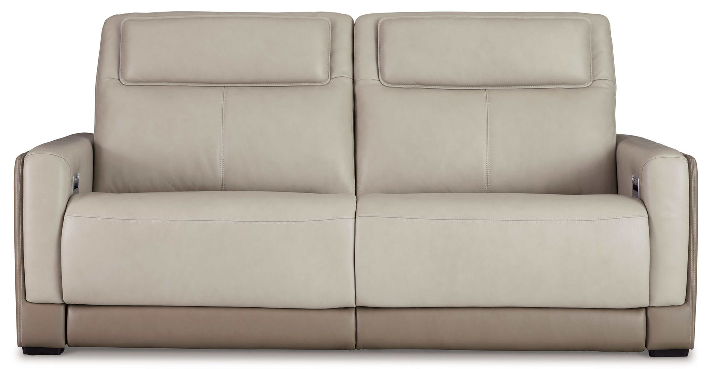 Battleville Almond Power Reclining Sofa