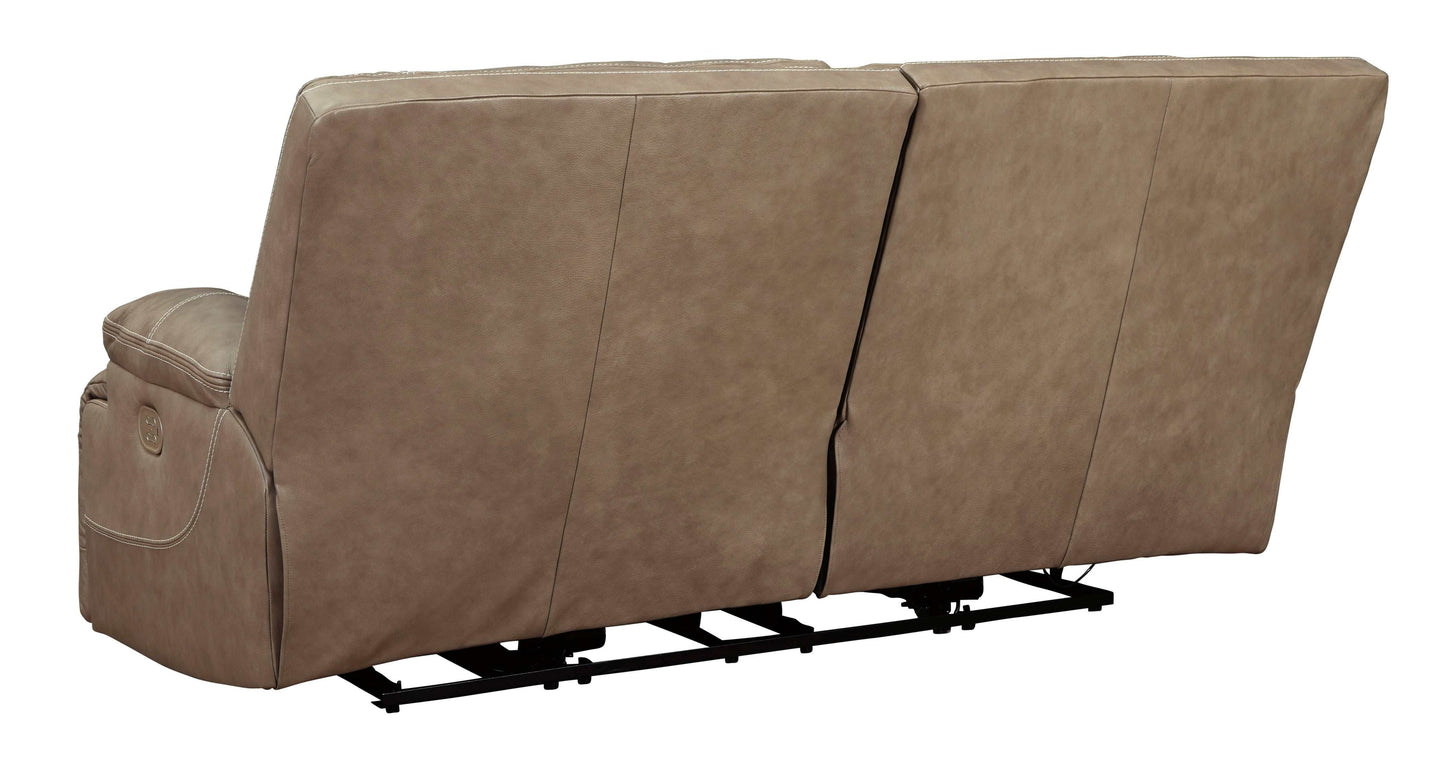 Ricmen Putty Power Reclining Sofa