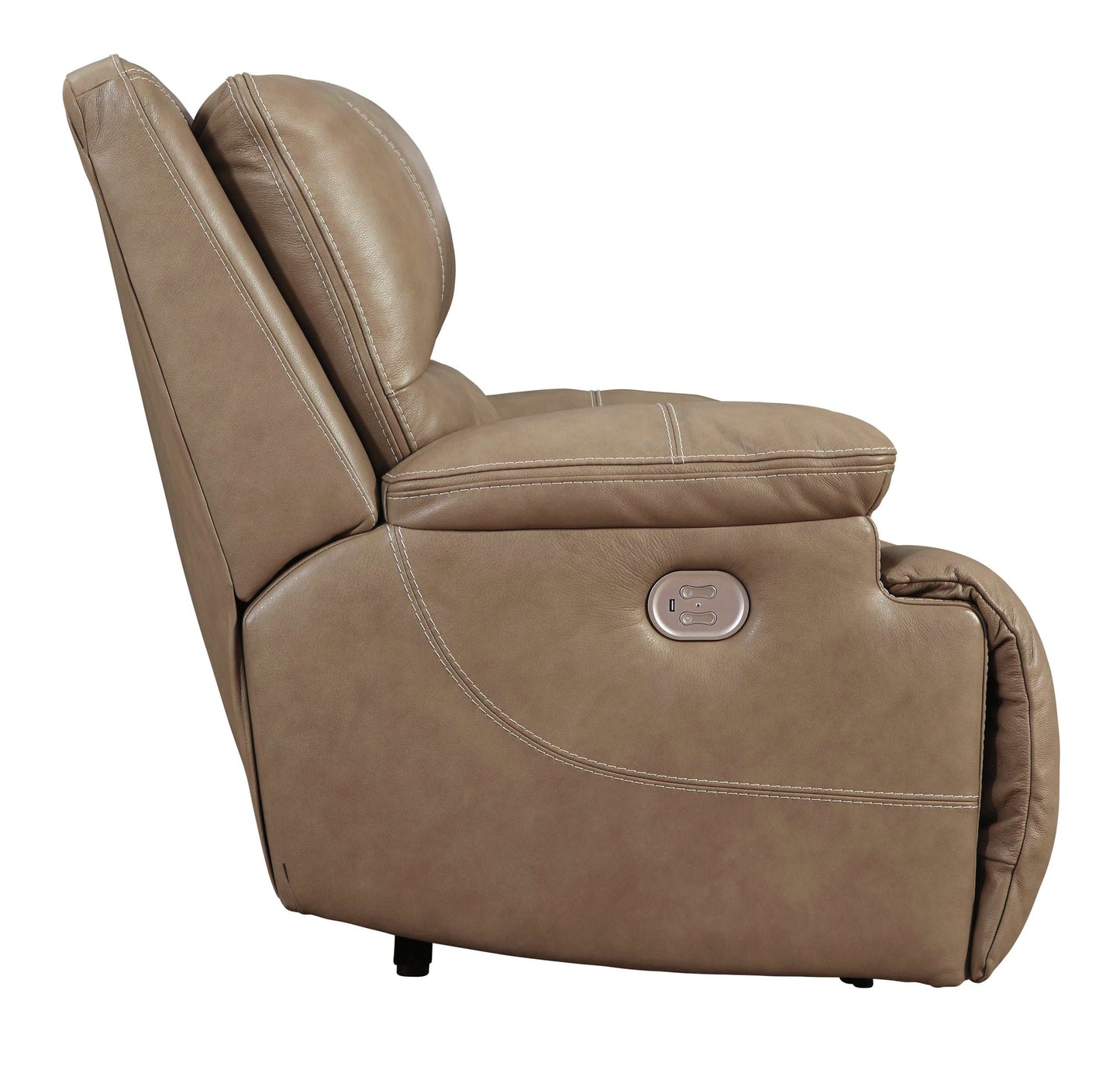 Ricmen Putty Oversized Power Recliner