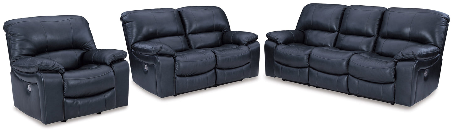 Leesworth Power Reclining Sofa, Loveseat and Recliner