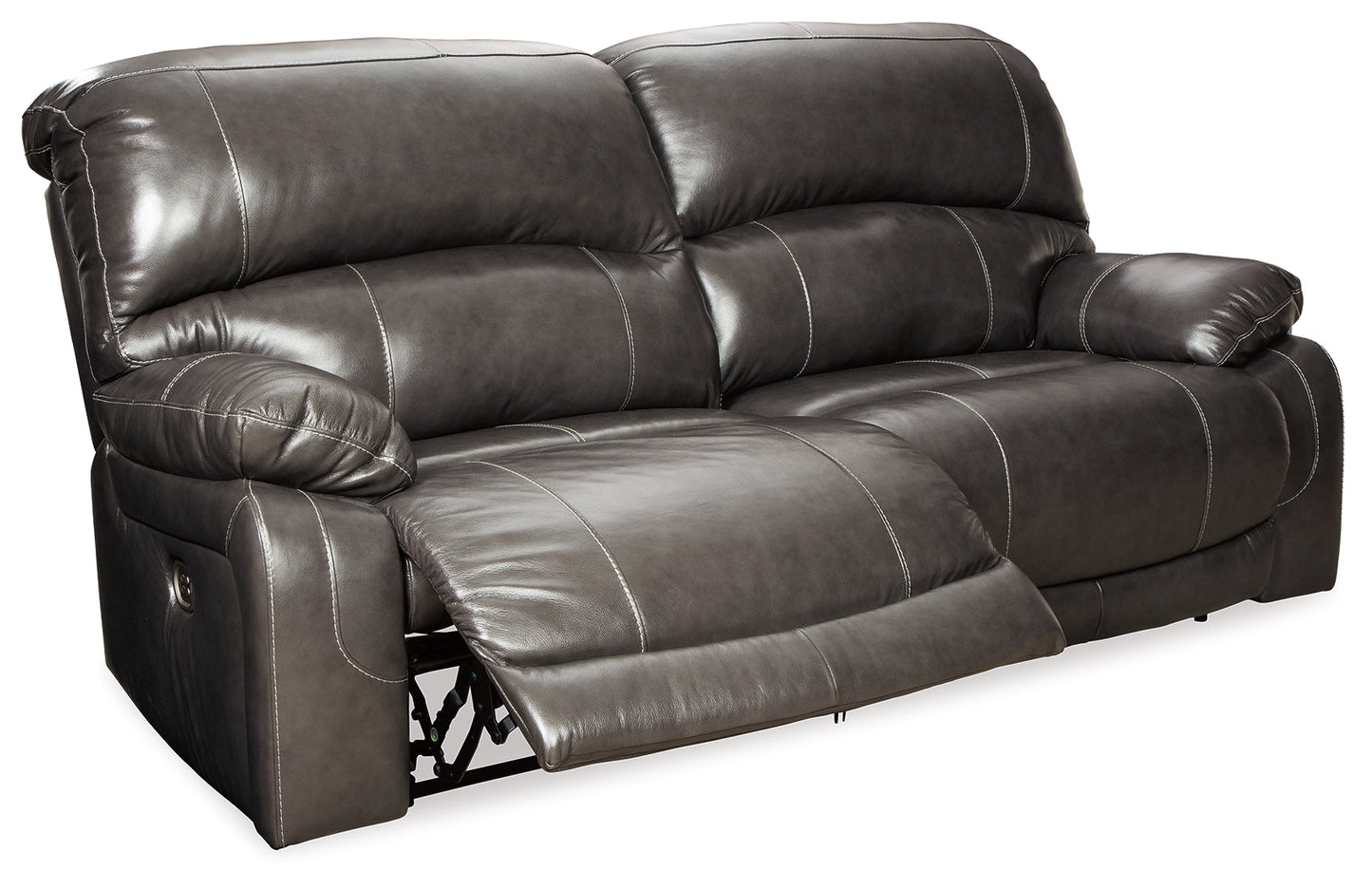 Hallstrung Gray Power Reclining Sofa