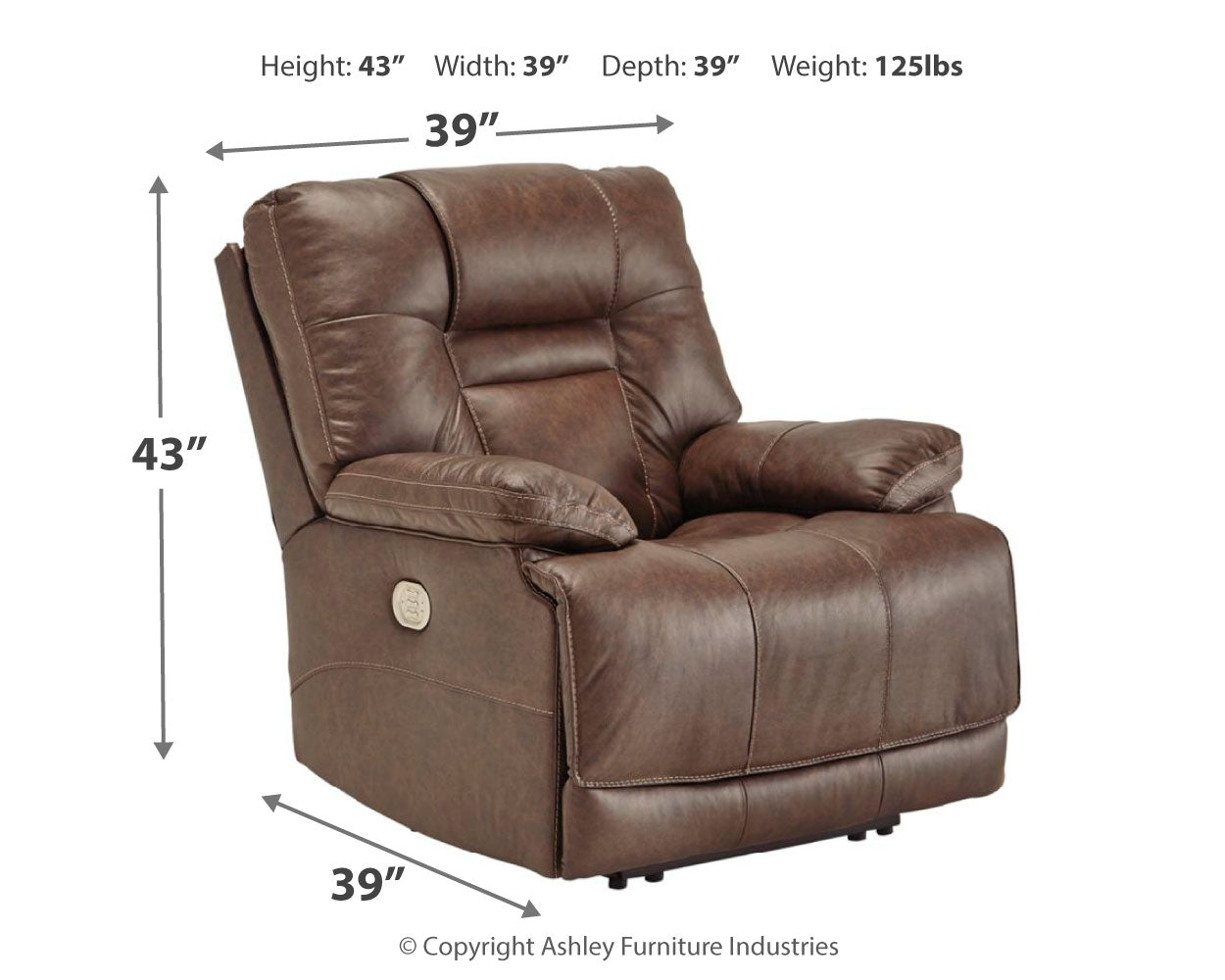 Wurstrow Power Reclining Sofa, Loveseat and Recliner