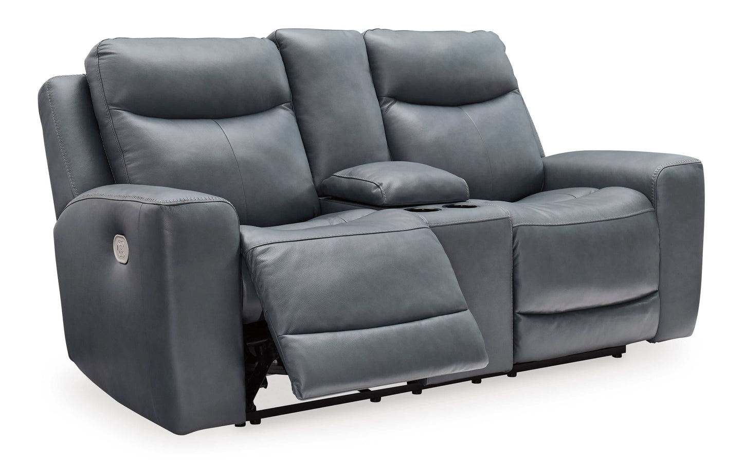 Mindanao Steel Power Reclining Living Room Set / 2pc