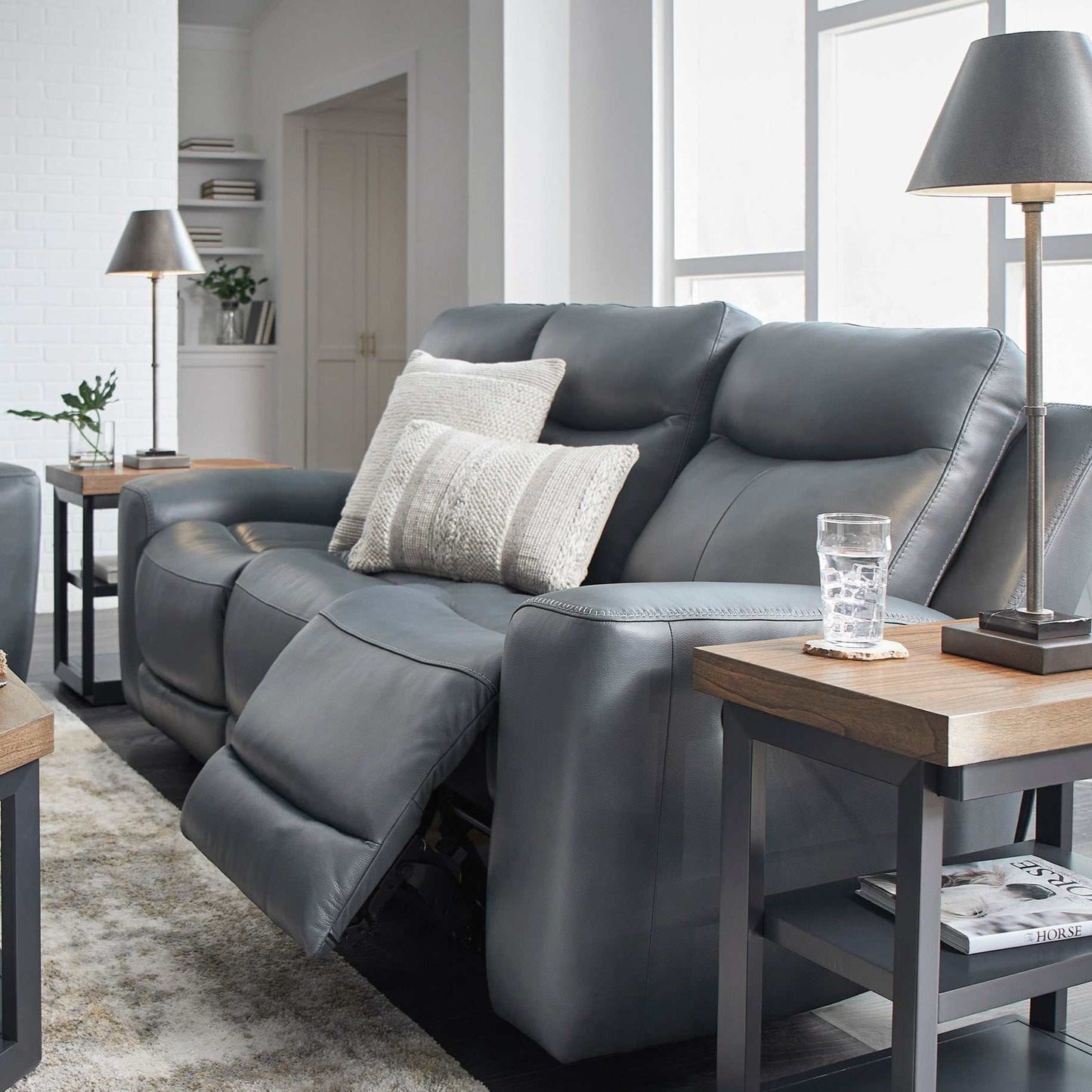 Mindanao Steel Power Reclining Sofa