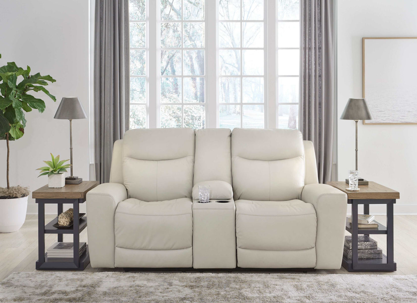 Mindanao Coconut Power Reclining Living Room Set / 2pc