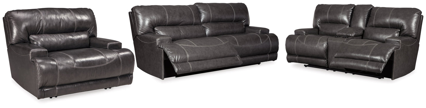 McCaskill Power Reclining Sofa, Loveseat and Recliner