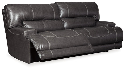 McCaskill Gray Reclining Sofa