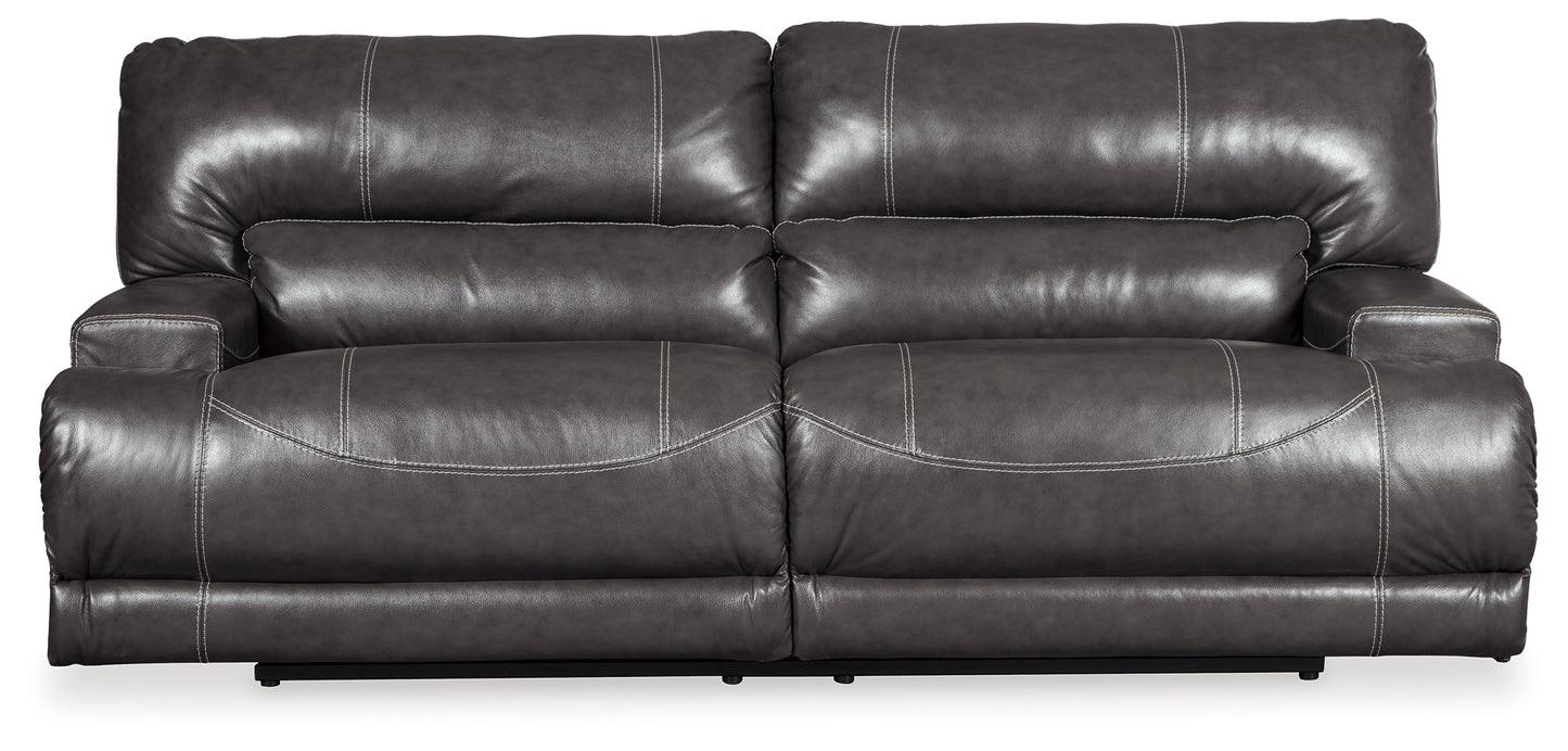 McCaskill Gray Reclining Sofa