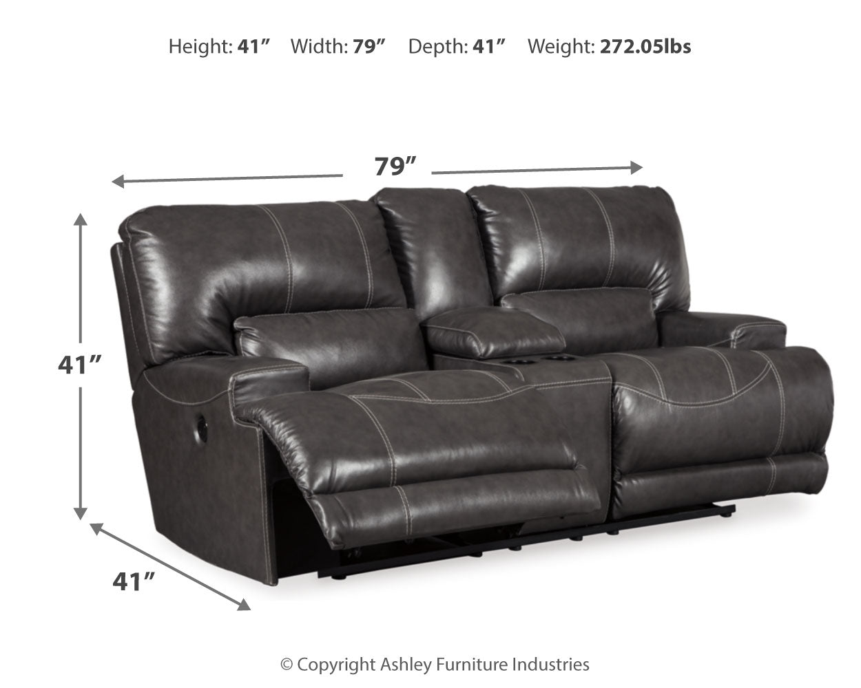 McCaskill Power Reclining Sofa, Loveseat and Recliner