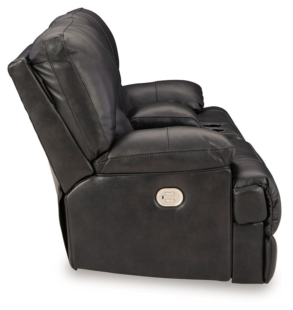 Mountainous Eclipse Power Reclining Loveseat