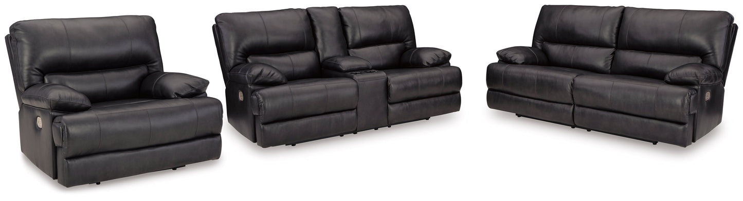 Mountainous Power Reclining Sofa, Loveseat and Recliner