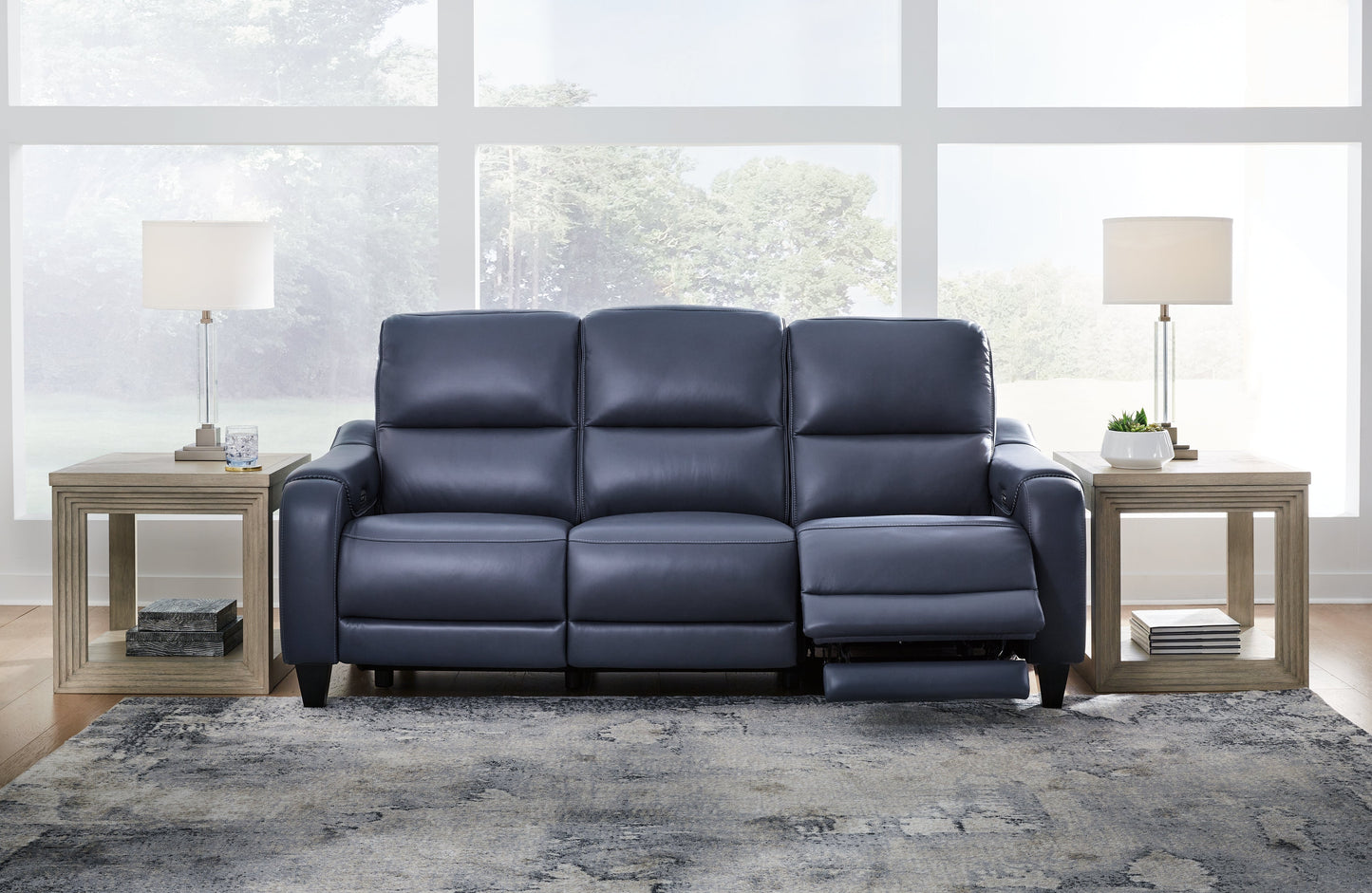 Mercomatic Power Reclining Sofa and Loveseat