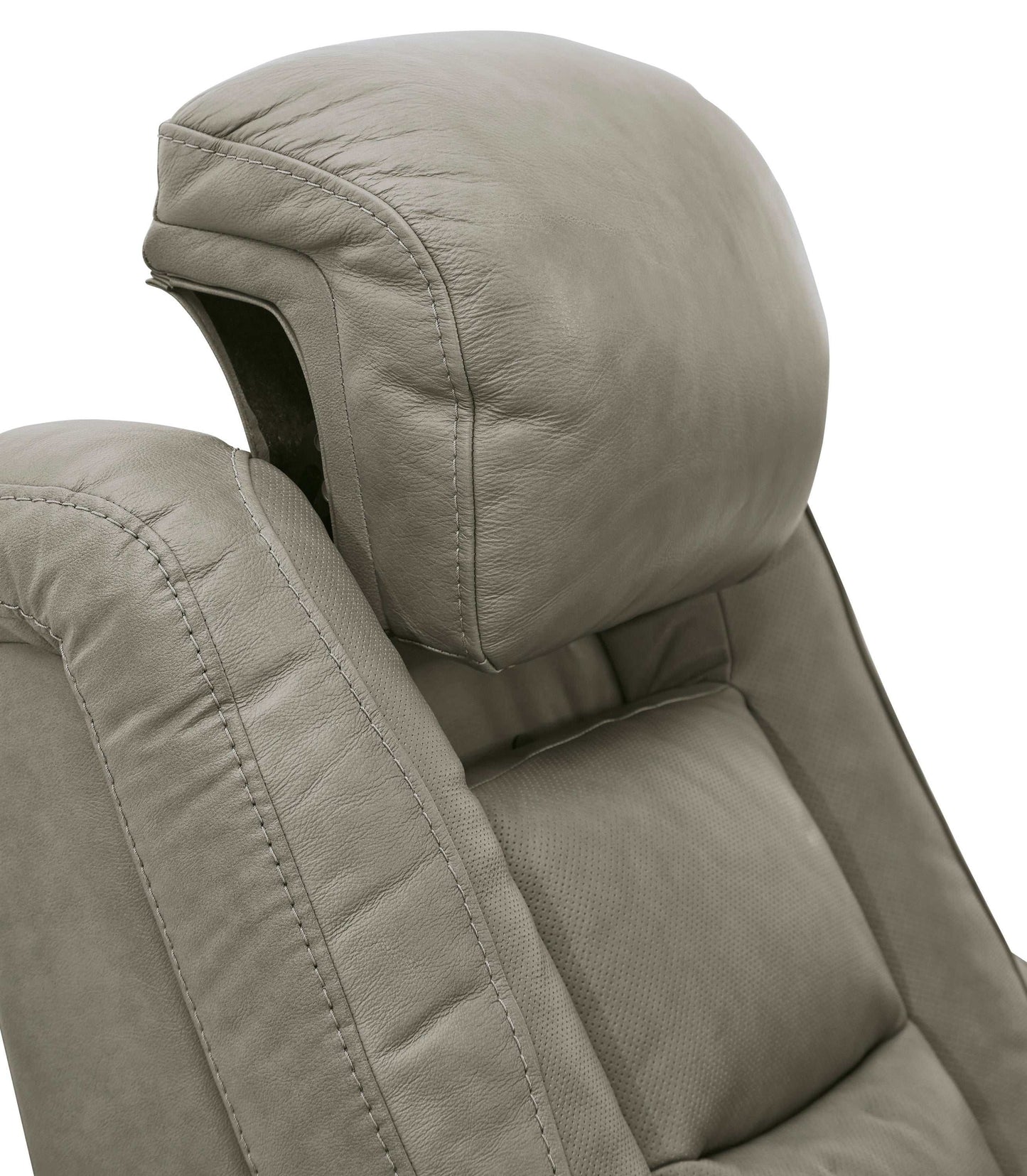 The Man-Den Gray Power Recliner