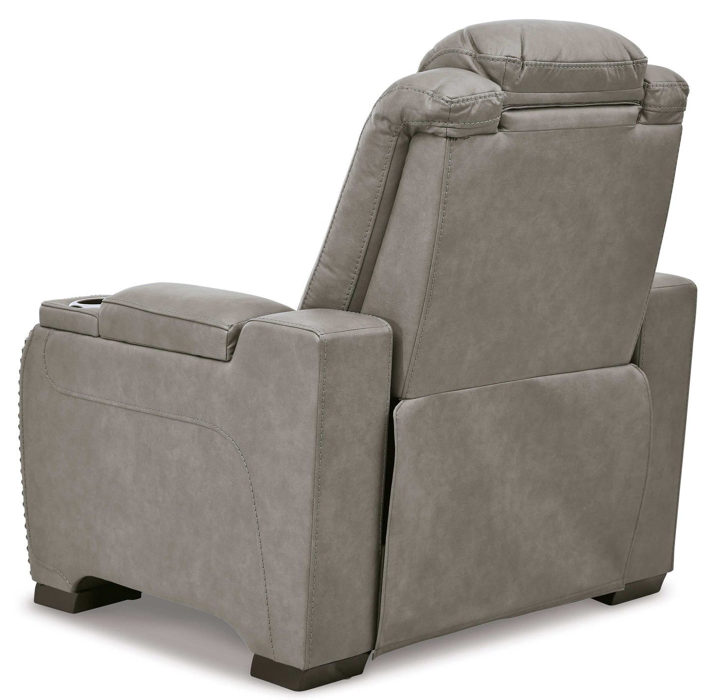 The Man-Den Gray Power Recliner