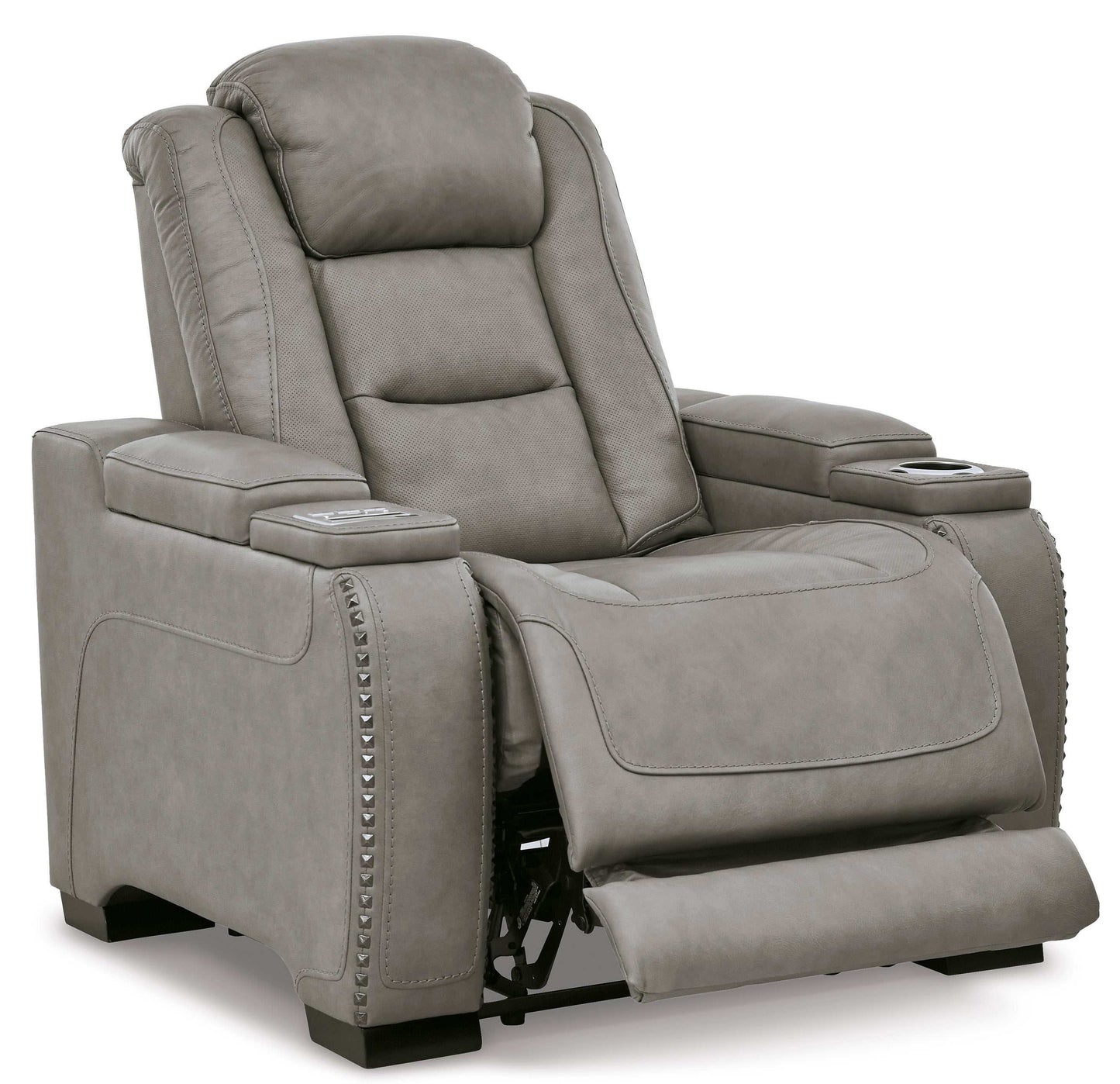 The Man-Den Gray Power Recliner