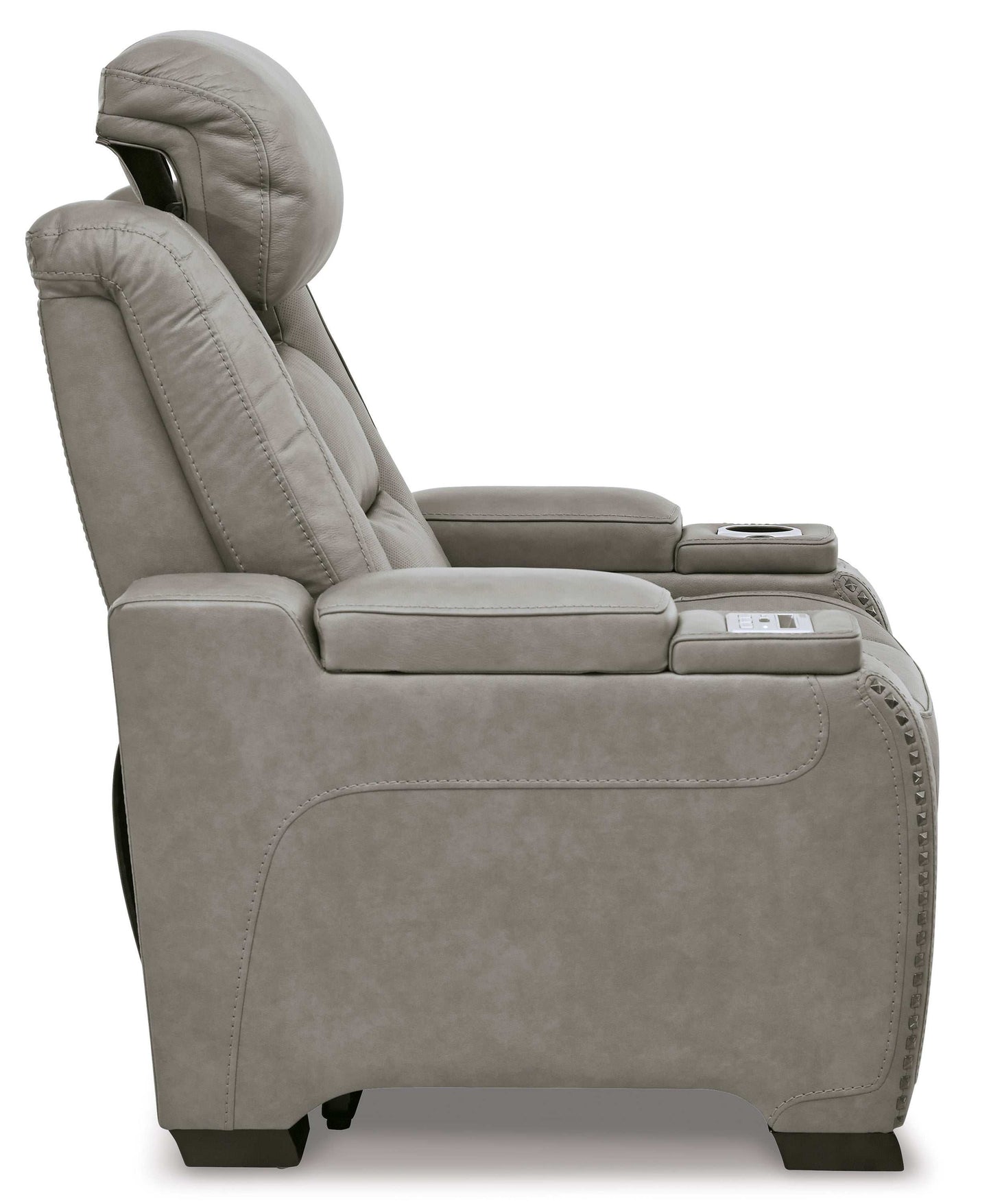 The Man-Den Gray Power Recliner