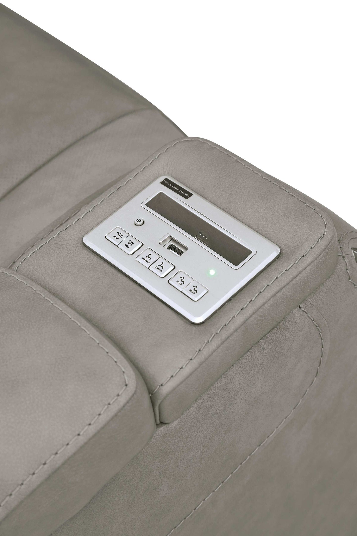 The Man-Den Gray Power Recliner