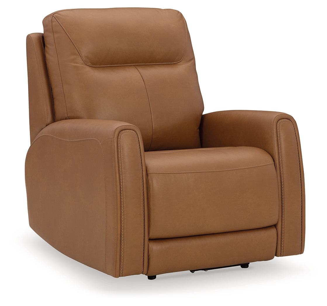 Tryanny Butterscotch Power Recliner