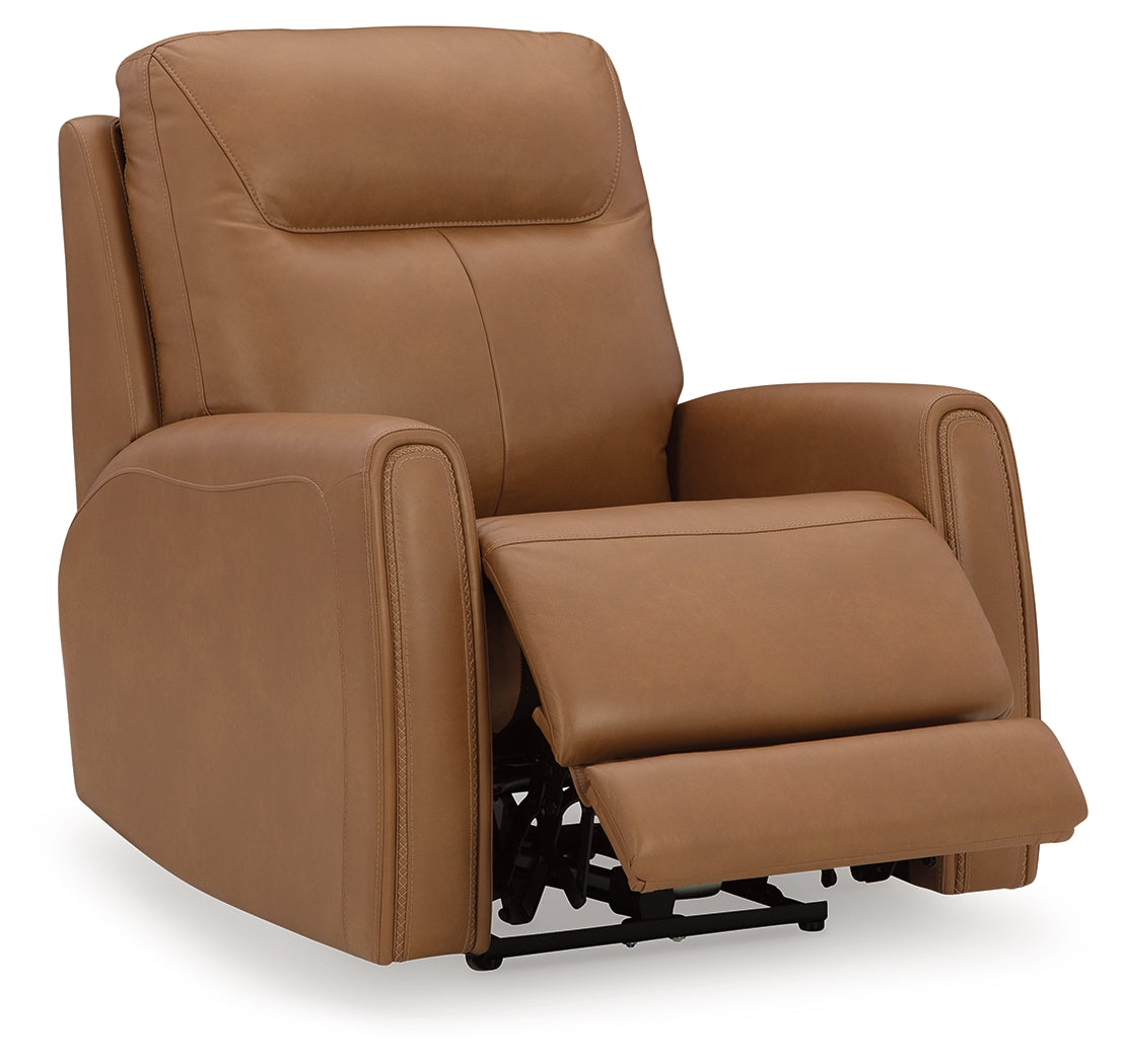 Tryanny Butterscotch Power Recliner