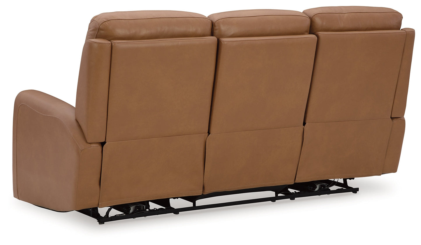 Tryanny Butterscotch Power Reclining Sofa