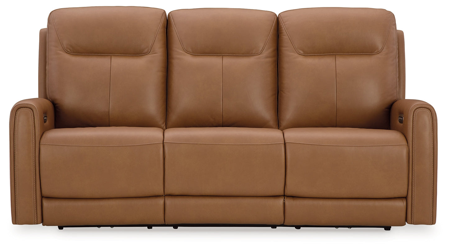 Tryanny Butterscotch Power Reclining Sofa