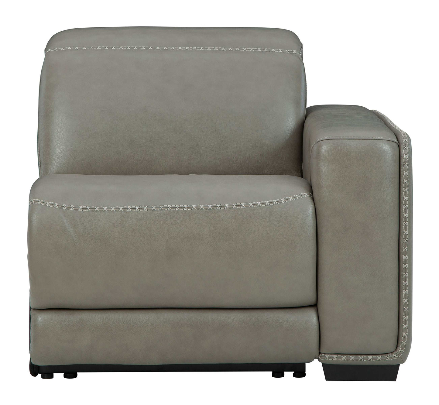 Correze Gray 2pc Power Recliner Sectional