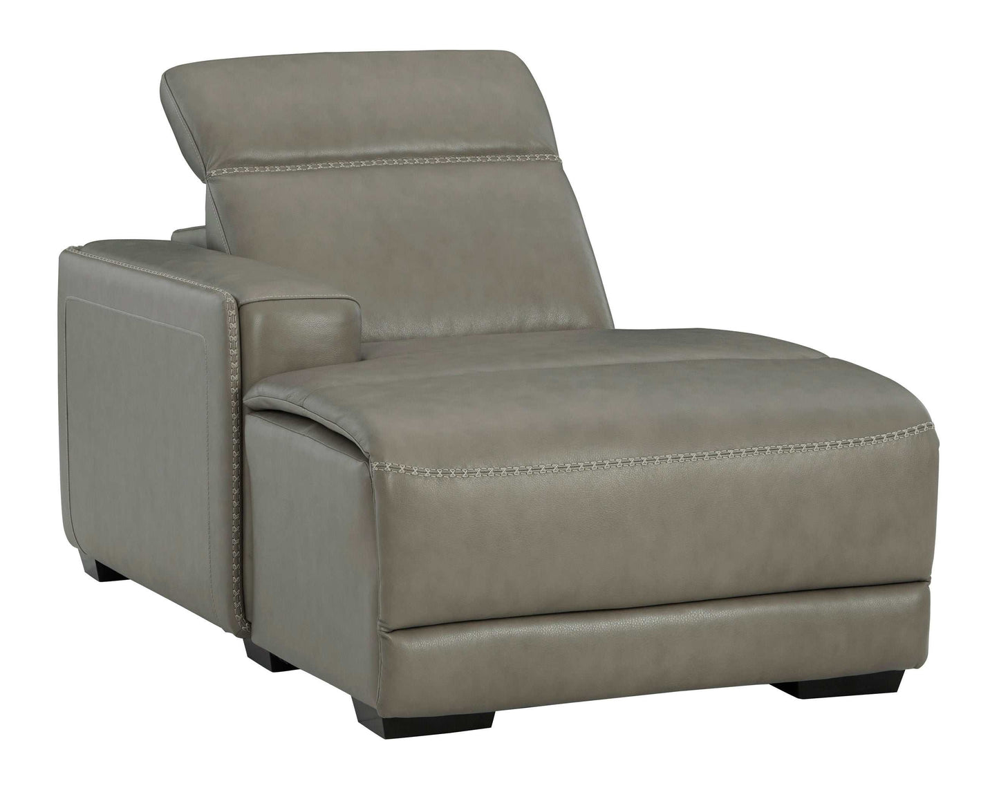 Correze Gray 6pc Power Reclining Sectional w/ LAF Chaise