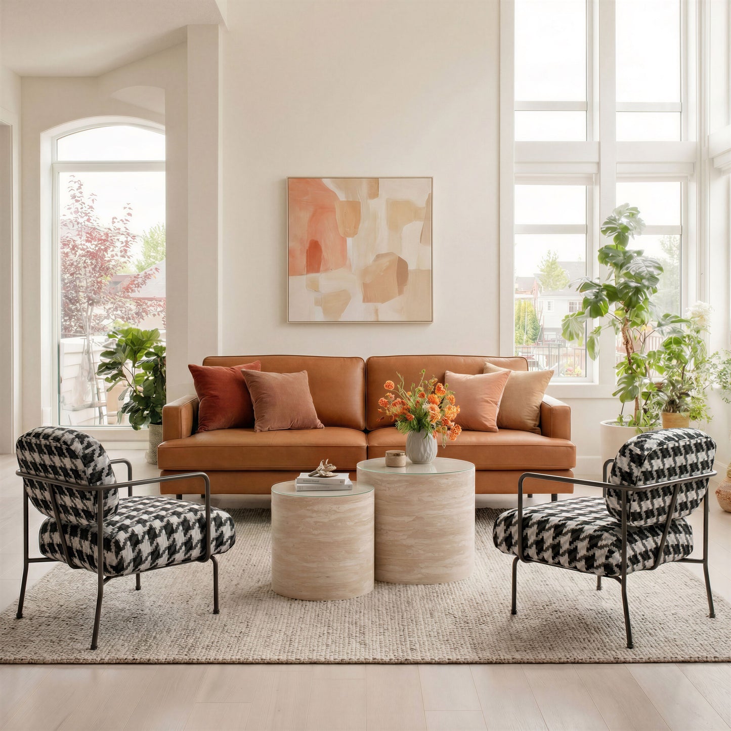 Ulet Multicolor Accent Chair - Ornate Home