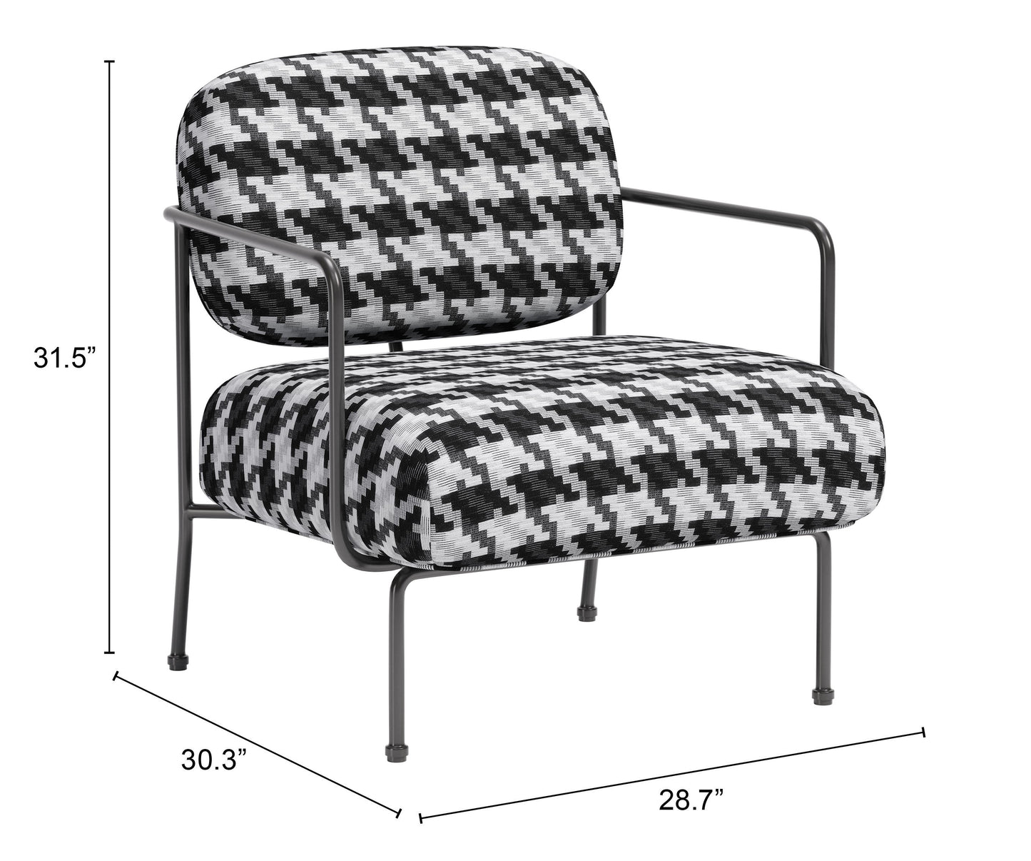 Ulet Multicolor Accent Chair - Ornate Home