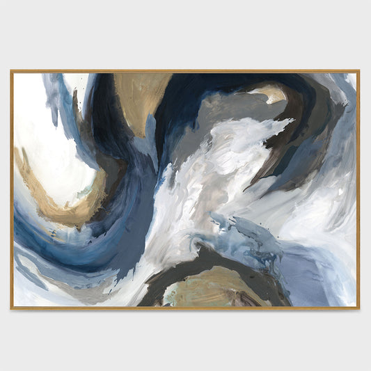 Ultra Marine II Blue Painting Art by Buddy Whitlock - Ornate Home