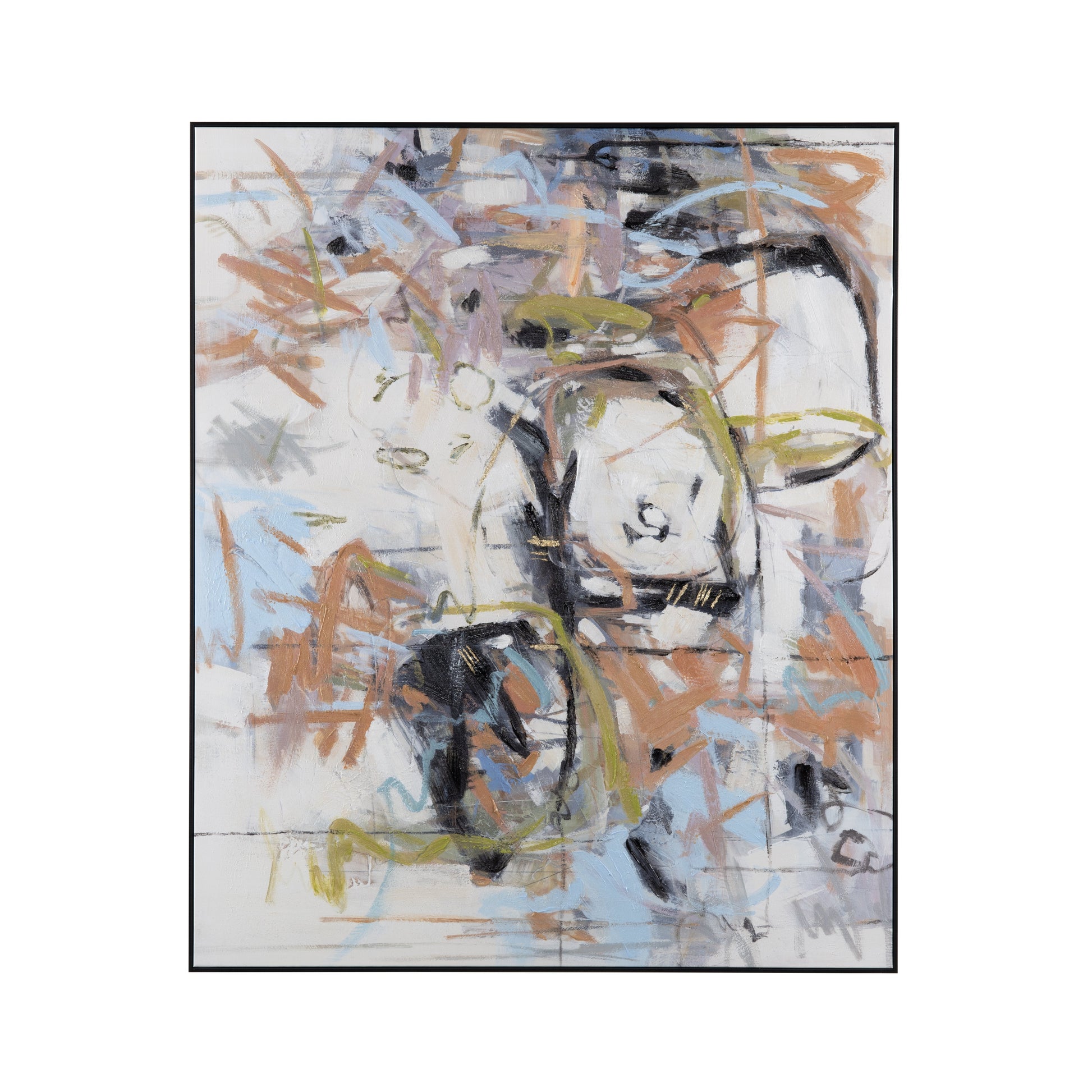 Unhinged Black/Multi Canvas - Ornate Home
