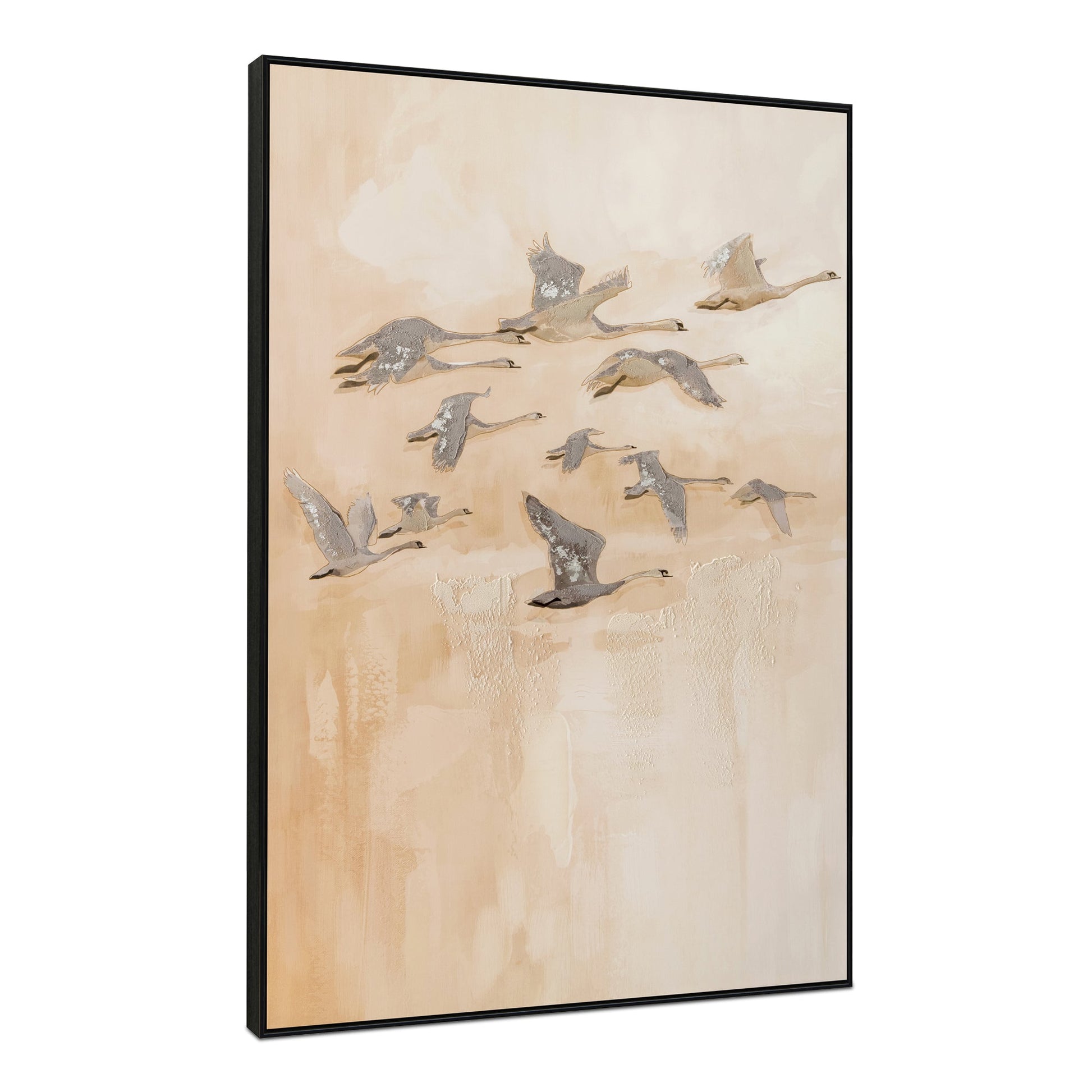 Unison Multi Color Framed Painting - Ornate Home