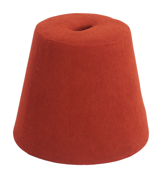 Upela Red Ottoman - Ornate Home