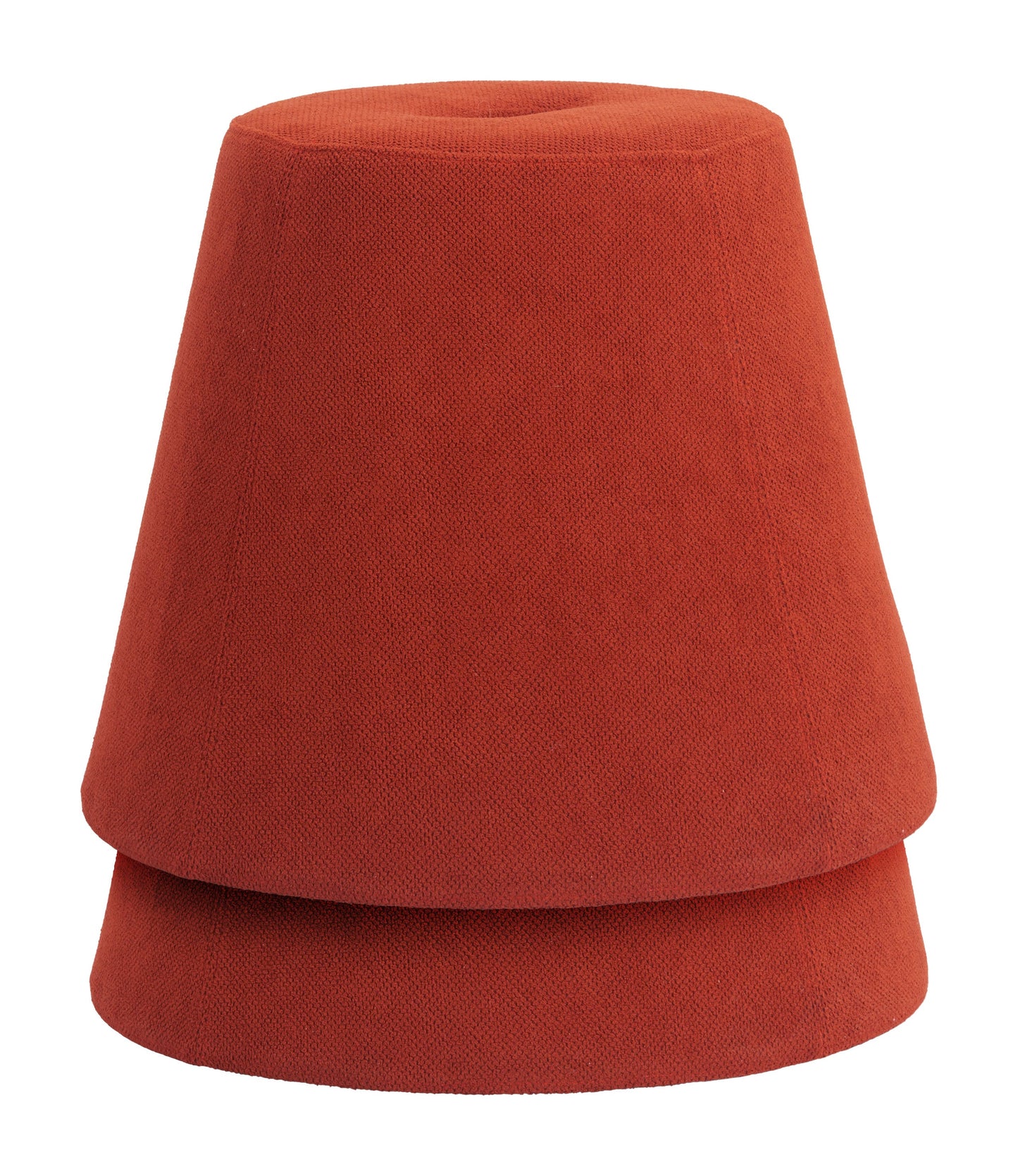 Upela Red Ottoman - Ornate Home