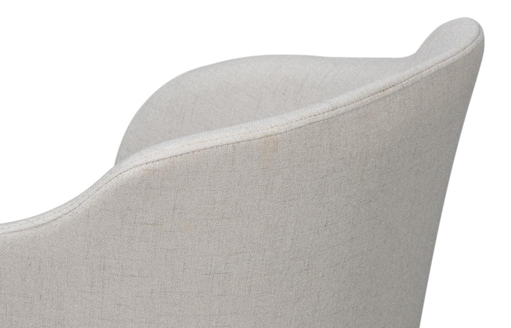 Urban Lounge White Occasional Contemporary Chair - Ornate Home