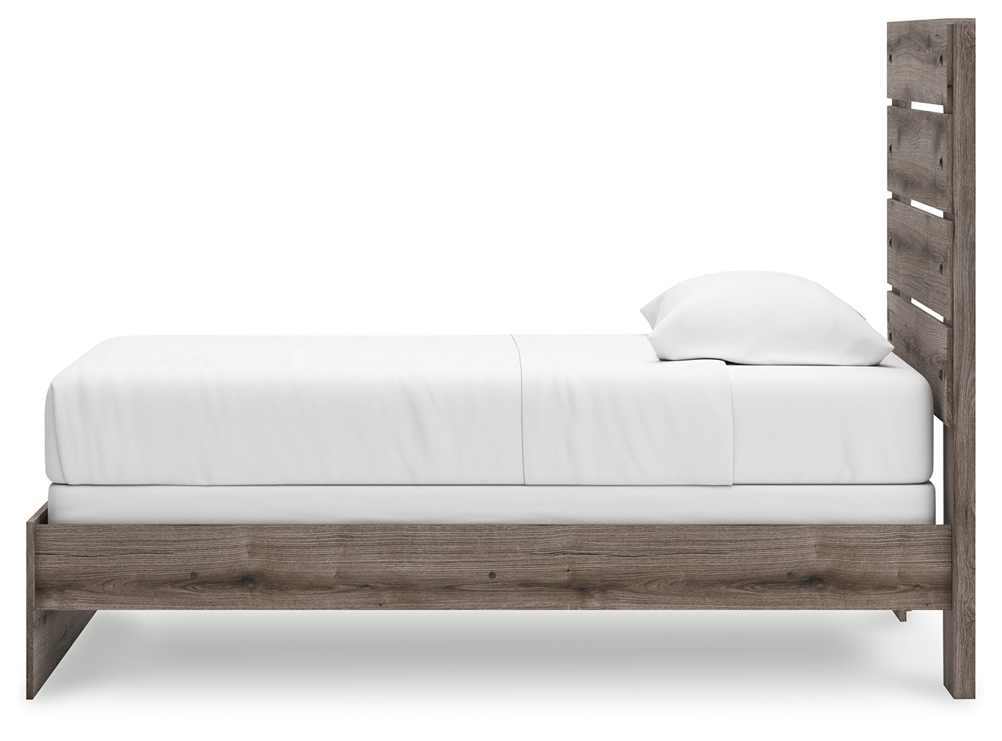 Urbanoore Brown Twin Panel Youth Bed- Viva Furn
