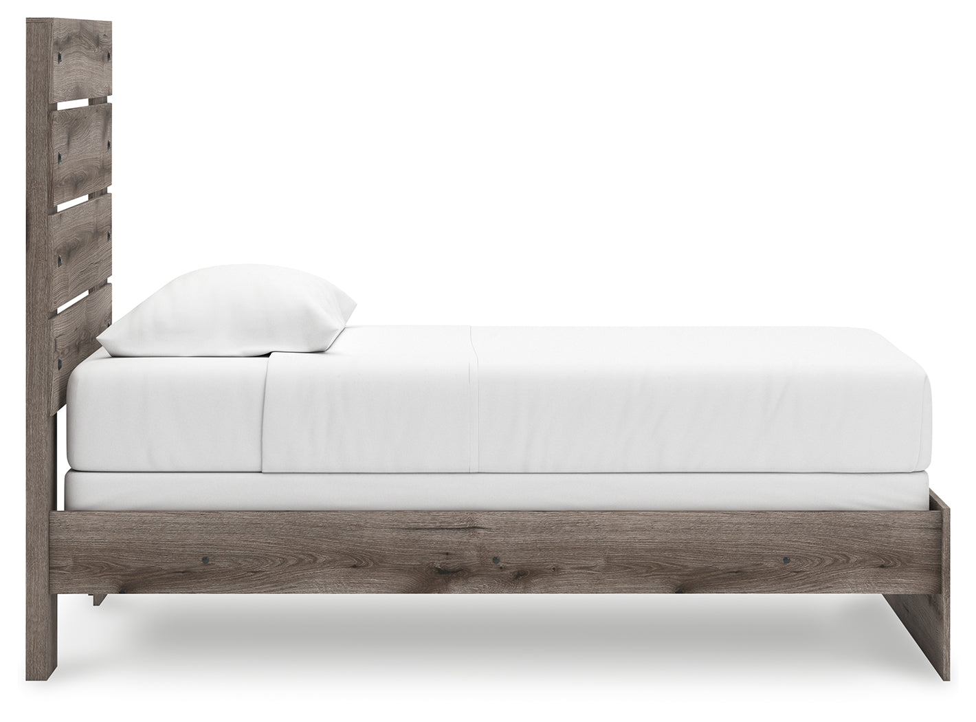 Urbanoore Brown Twin Panel Youth Bed- Viva Furn