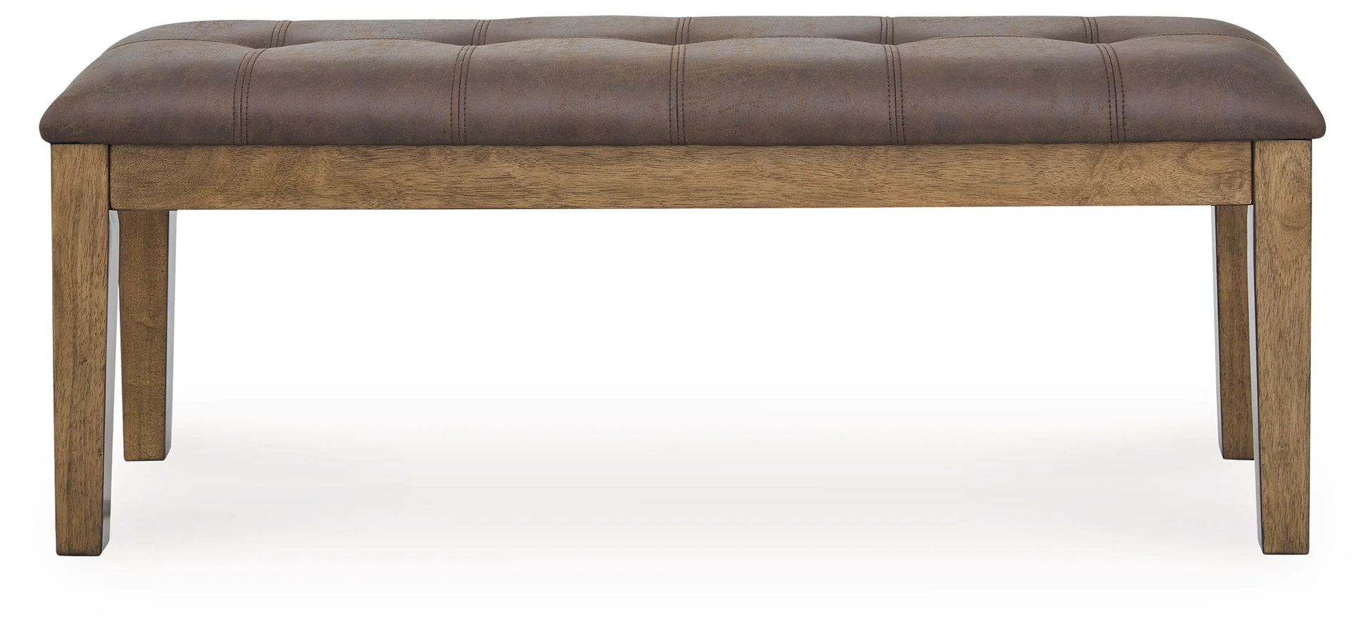 Urbinforte Light Brown Large UPH Dining Room Bench- Viva Furn