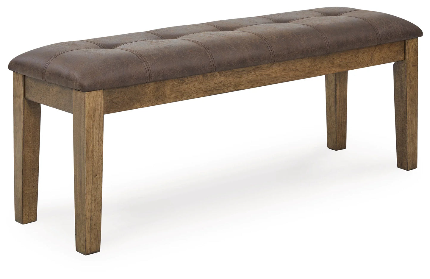Urbinforte Light Brown Large UPH Dining Room Bench- Viva Furn