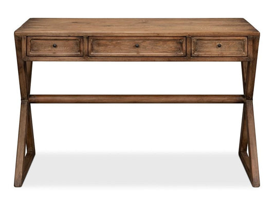 Utility Studio Brown Kitchen Desk - Ornate Home