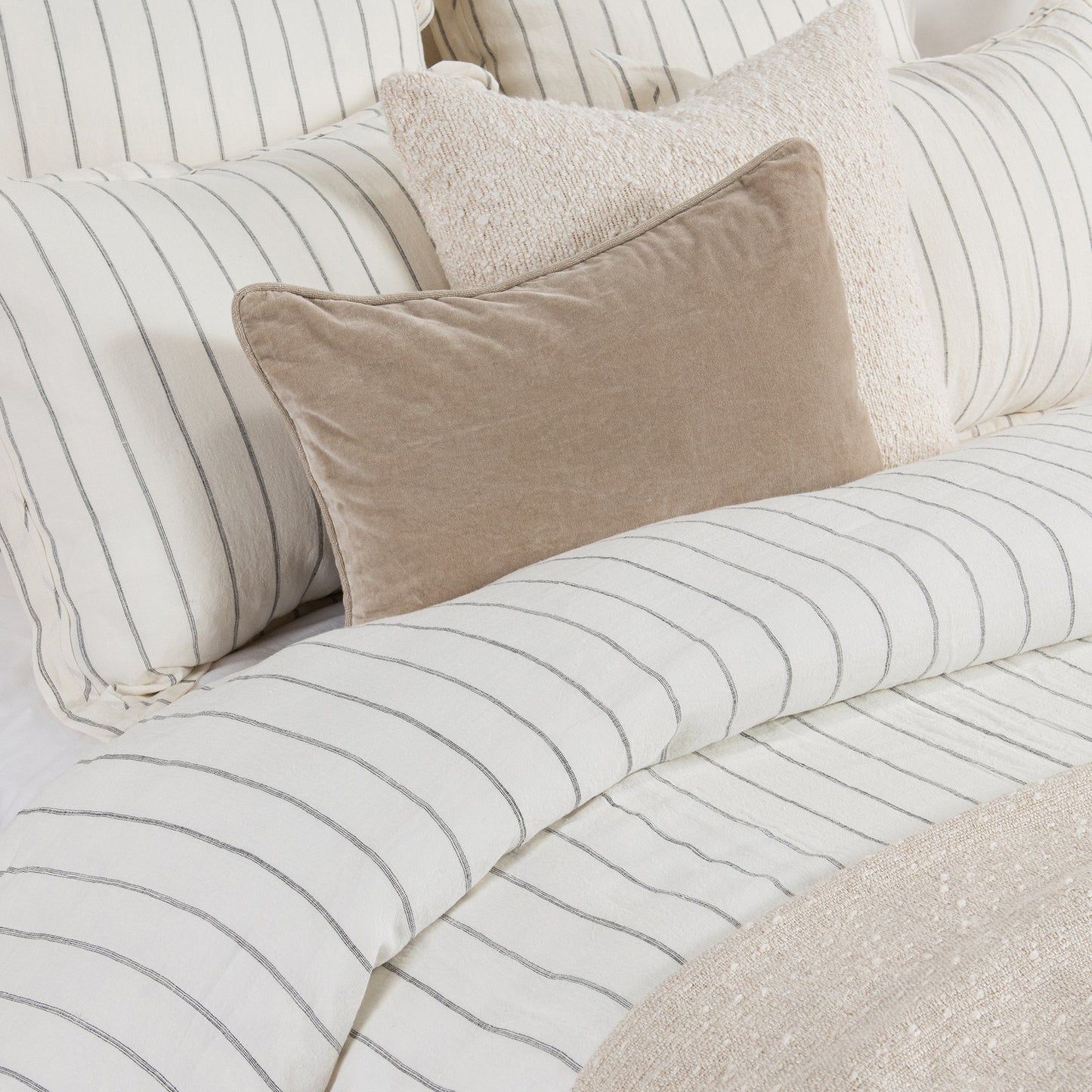 Monaco Ivory Duvet Collection