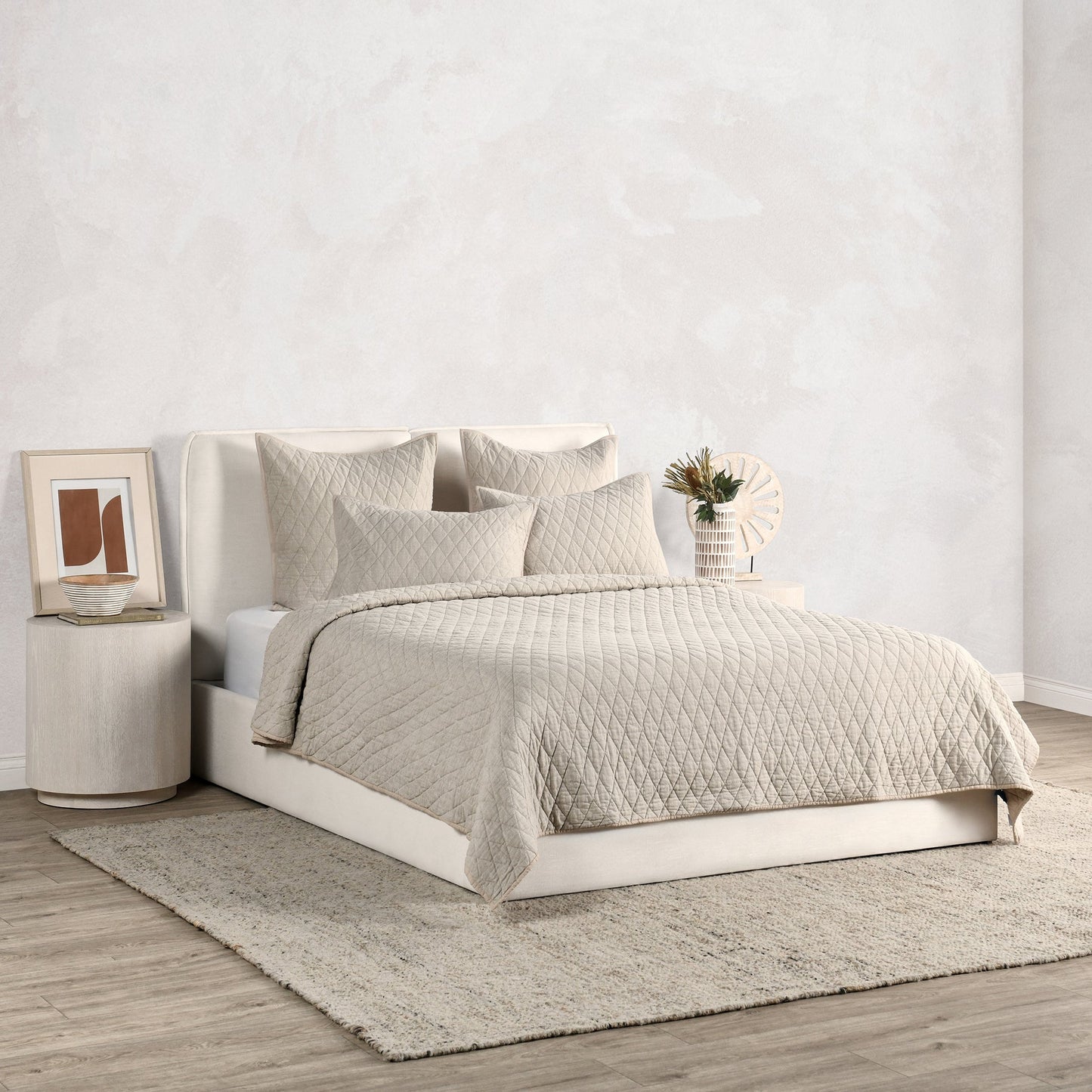 Lana Natural Quilt Collection