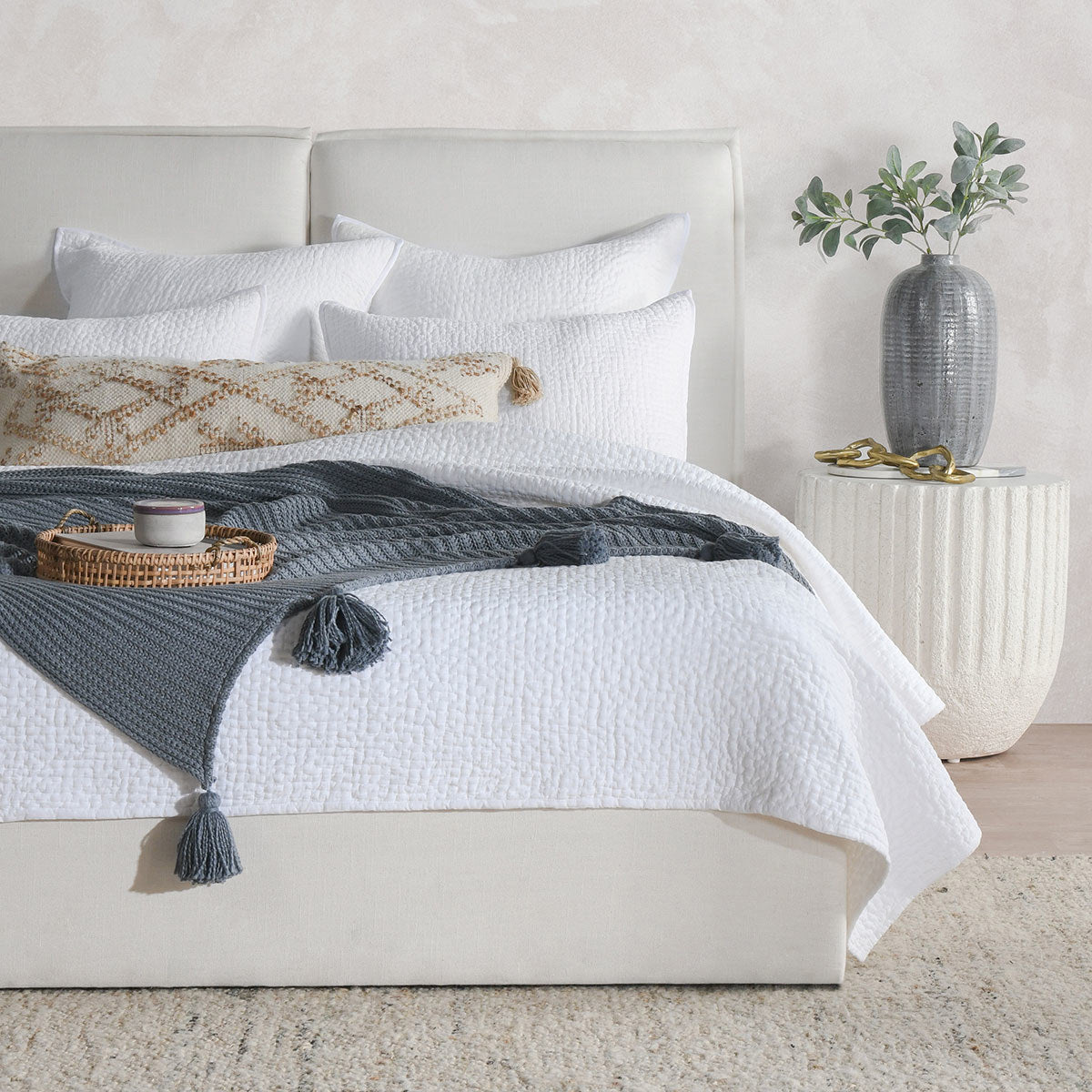 Danica White Quilt