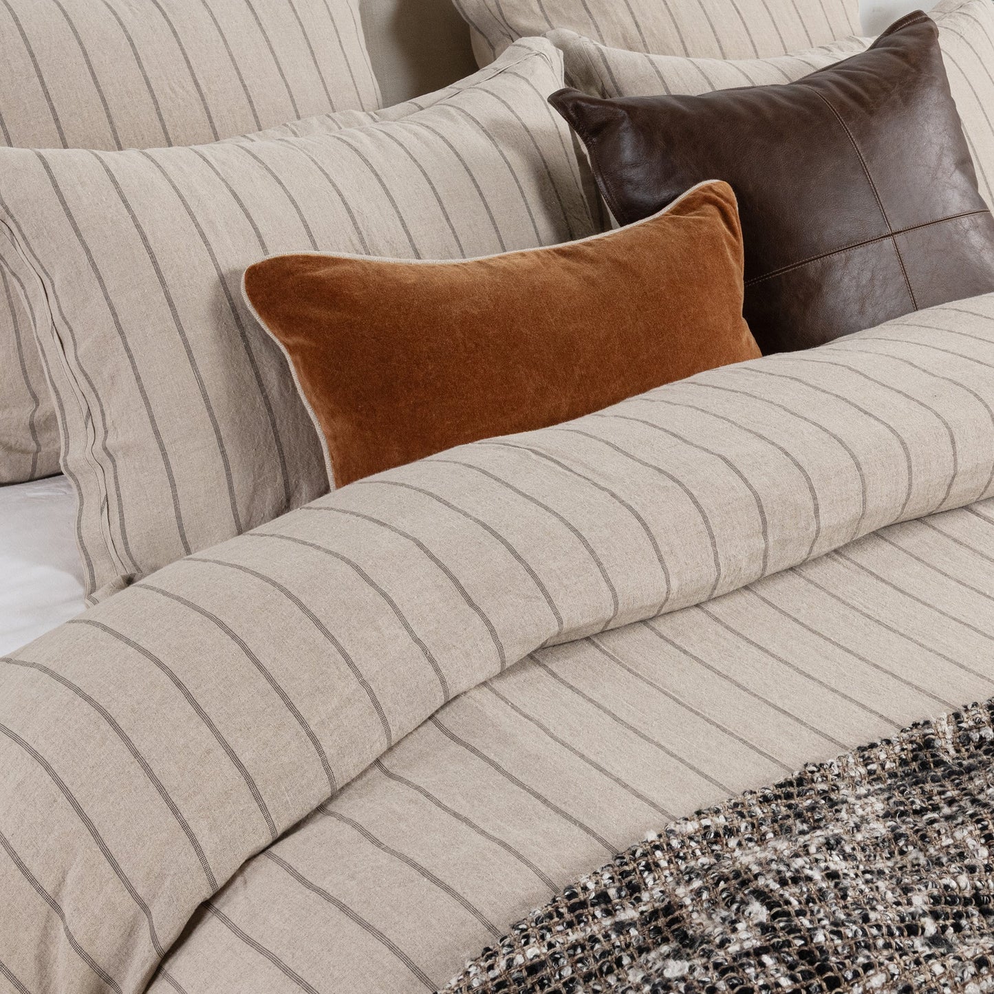 Monaco Natural Duvet Collection